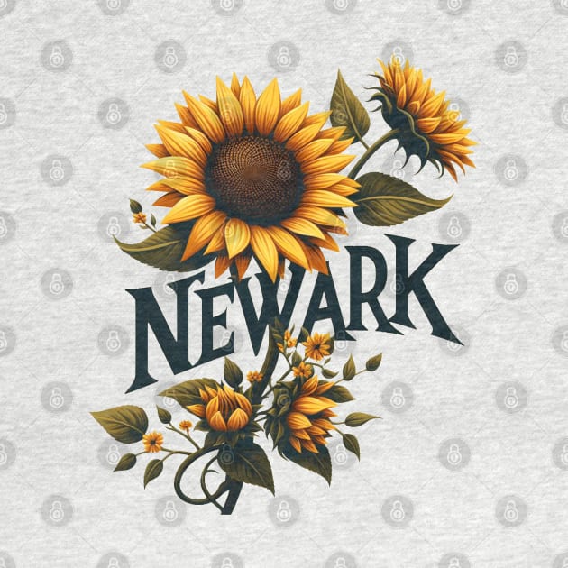 Newark Sunflower by Americansports